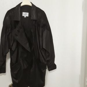 Vintage Jacqueline Ferrar leather coat
